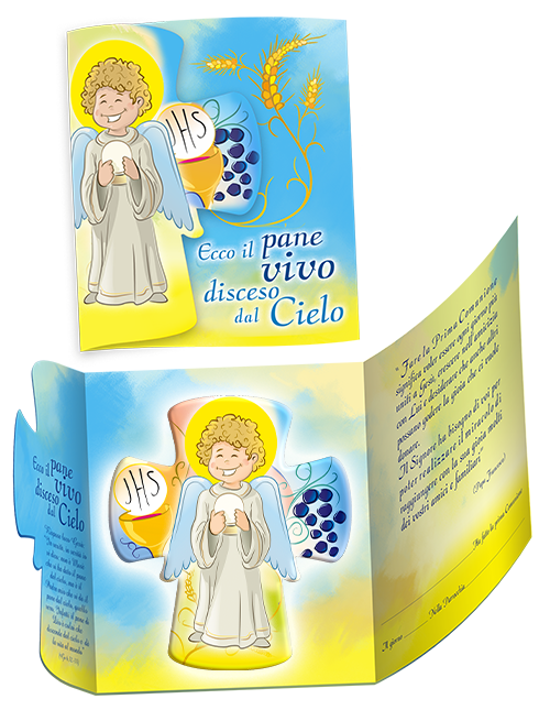 Croce Sagomata Comunione con confezione