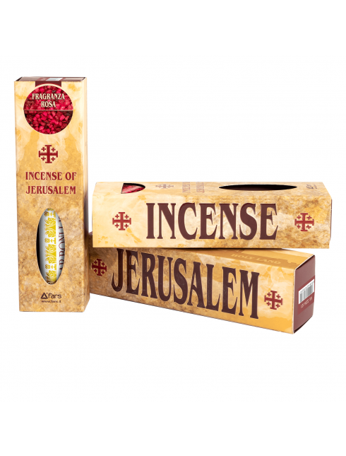 Incenso profumato di Jerusalem Confezione da 35 gr. con confezione carboncini da 10 pz.