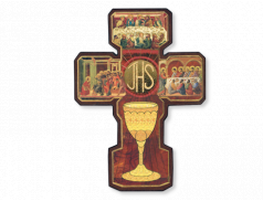 Croce Comunione in legno