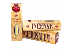 Incenso profumato di Jerusalem Confezione da 35 gr. con confezione carboncini da 10 pz.