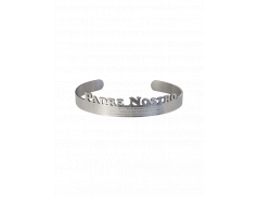 Bracciale in Acciaio Inox " Padre Nostro" e "Ave Maria"