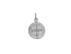 Medaglia in argento 925 "San Benedetto"