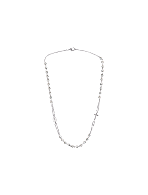 Collana tre decine in Argento 925