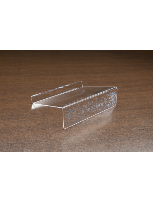 Leggio in plexiglass e legno composto da 1 pezzo