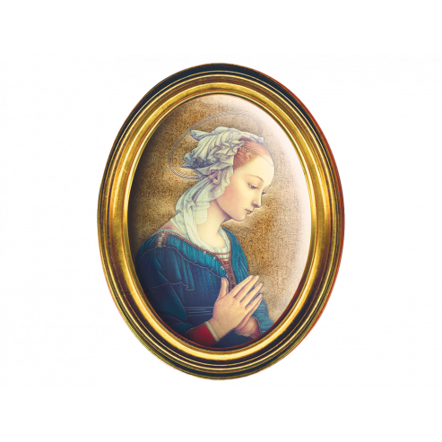 vettore di cornice ovale in oro