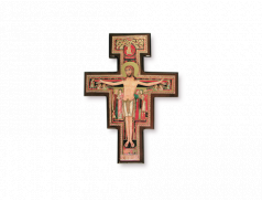 Croce di San Damiano in legno