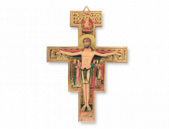 Croce San Damiano 12 cm 