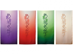 Stole in poliestere stampato