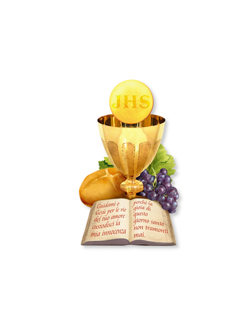 Quadretto sagomato Prima Comunione